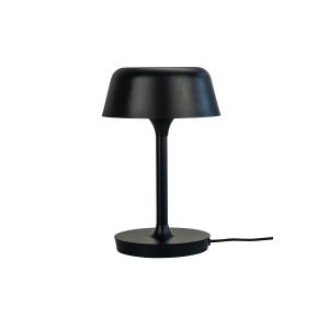 Valencia - Lampe de table en métal noir mat, h 30 cm d 19,5…