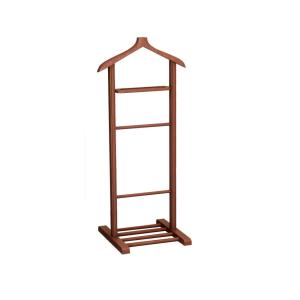 Valet de chambre en bois brun