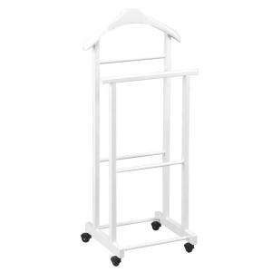 Valet de chambre en hêtre massif blanc