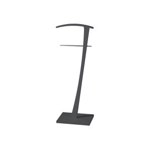 Valet de nuit en bois de hêtre graphite 115x46x48 cm