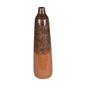 Vase   15x58 cm marron en céramique