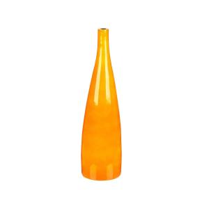 Vase à fleurs céramique 50 cm orange