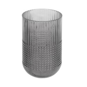 Vase attract gris verre gris
