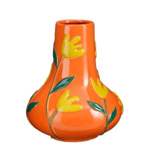 Vase Ava Orange Céramique H30