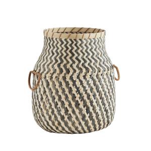 Vase Bambou Gris 32X32