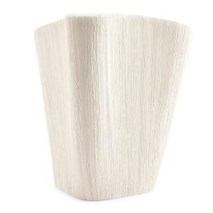 Vase beige en grès 28,5xh27cm