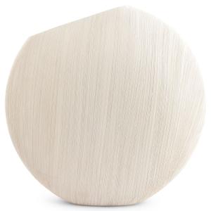 Vase beige en grès 40xh39cm