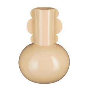 Vase Beige Fer H36xl25xL25cm
