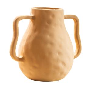 Vase beige sable en céramique