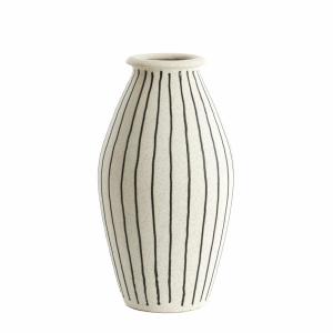 Vase  blanc Ø23.5x43cm