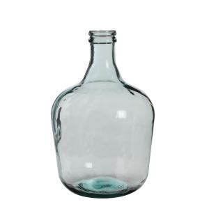 Vase bouteille en verre recyclé H42