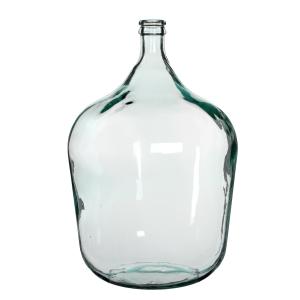 Vase bouteille en verre recyclé H56