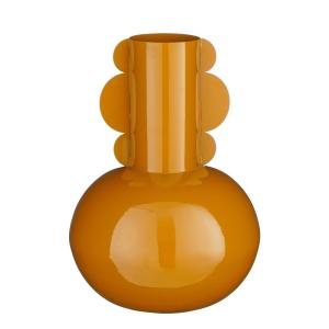Vase Brun Fer H36xl25xL25cm