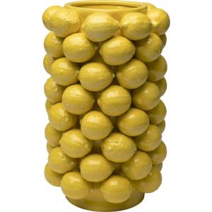 Vase citrons jaunes 43cm Kare Design