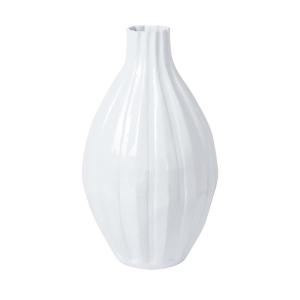 Vase décoratif en fer blanc H37
