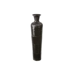 Vase décoratif en fer noir H95
