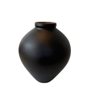 Vase décoratif en terre cuite H.27cm