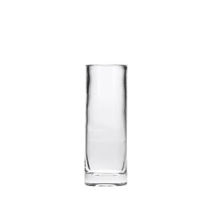 Vase décoratif en verre transparent H40