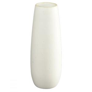 Vase en céramique beige H32.5cm
