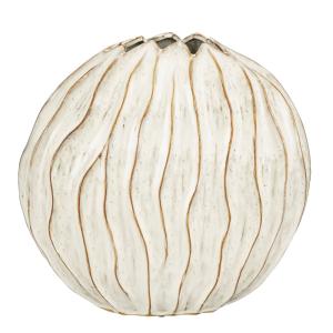 Vase en céramique blanc H41