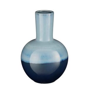 Vase en céramique bleu H42