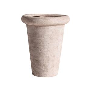 Vase en céramique brun 30x30x37 cm
