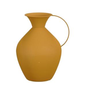 Vase en céramique jaune H37