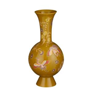 Vase en céramique ocre H47