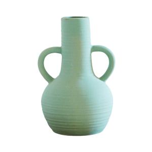 Vase en céramique vert céladon