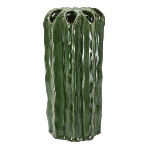 Vase en céramique verte cm ø 11,5x23,5