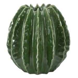 Vase en céramique verte cm ø 23,5x24,5