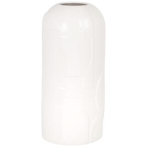 Vase en dolomite blanche H25