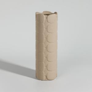 Vase en faïence beige H27