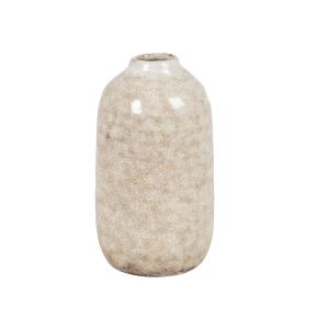 Vase en grès beige H12