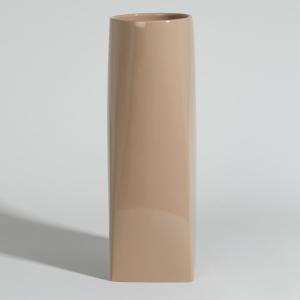 Vase en grès beige sable H32