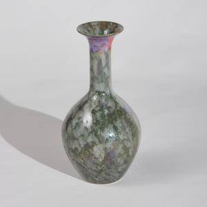 Vase en grès multicolore H44