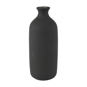 Vase en grès noir, H 40,5 cm