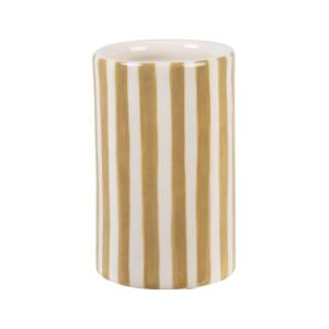 Vase en grès ocre H13