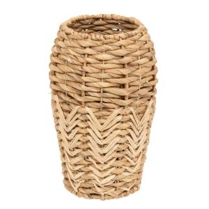 Vase en jacinthe bambou naturel 23x35 cm