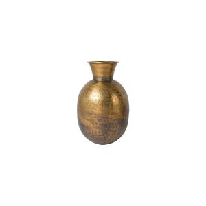 Vase en laiton doré H38