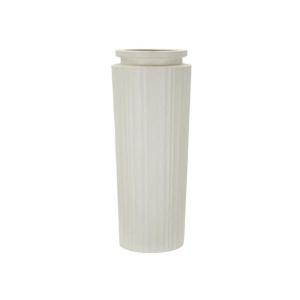 Vase en magnésium couleur crème cm ø 32x80