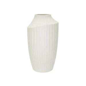 Vase en magnésium couleur crème ø 28,5x50,5 cm