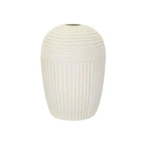 Vase en magnésium couleur crème ø 39x56 cm