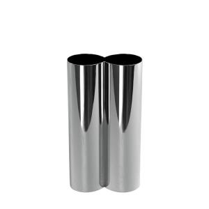 Vase en métal - Chrome