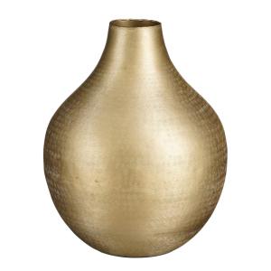Vase en métal doré H31
