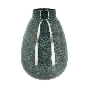 Vase en métal effet marbre h30cm