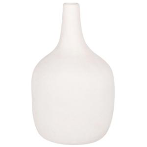 Vase en porcelaine blanc H23