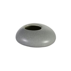 Vase en porcelaine gris 11,5 cm