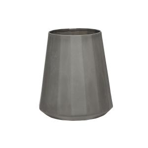 Vase en porcelaine gris H19