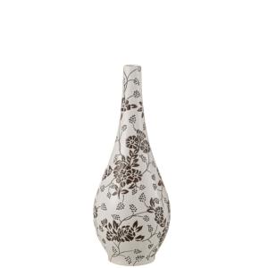 Vase en porcelaine multicouleur 16*16*43 cm